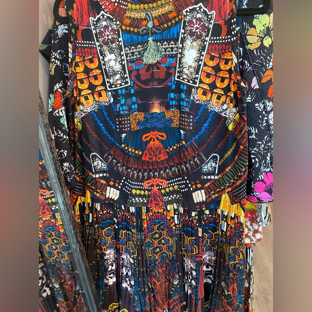 DSQUARED2 Multicolor Patterned Dress